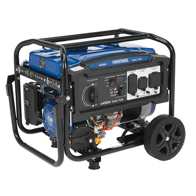 #ad Powerhorse Portable Dual Fuel Generator 4500 Watts $599.99
