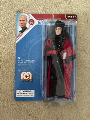 Mego Star Trek The Next Generation 2019 Q Action Figure MOC