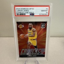 2024-25 Panini Donruss Optic - Express Lane LeBron James #2 Holo Prizm