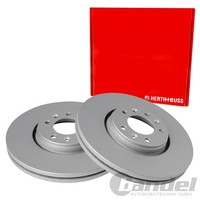 2X Herth+Buss 304Mm Bremsscheiben Vorne Passend FüR CitroËN C5 Jumpy Fiat Scudo