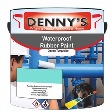Waterproof Paint Ponds Pools Repair Leaks Birdbaths Fountains Outdoors Indoors