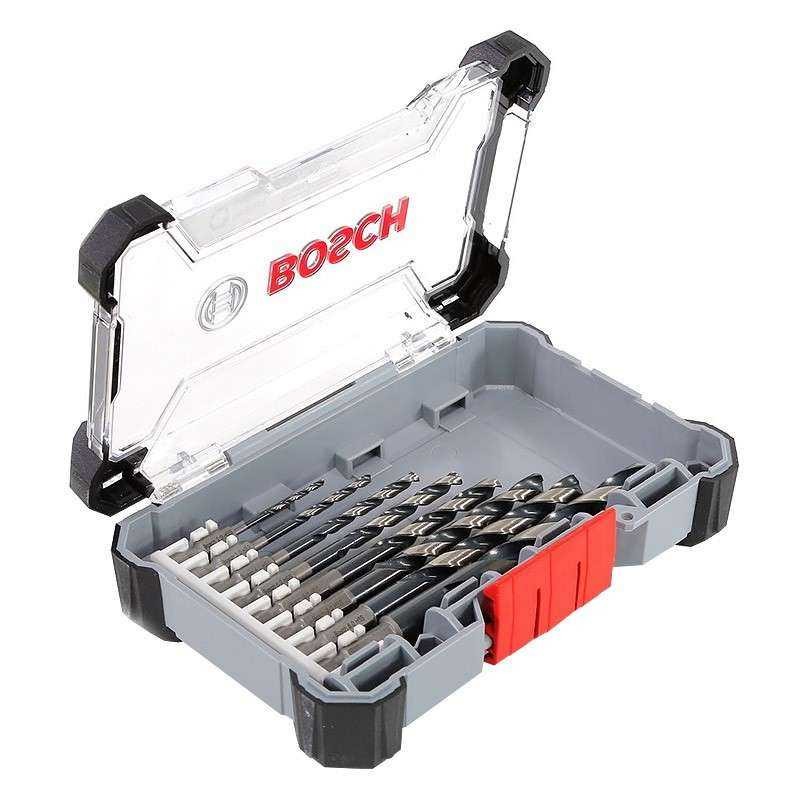 Foret HSS Bosch Impact Control queue 6 pans anti-rupture pour perçage métal intensif