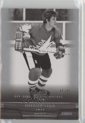 2012 Upper Deck UD All-Time Greats 45/99 Bobby Orr #15 HOF z5x