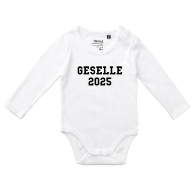 Baby Body Geselle 2025 Ausbildung Geschenkidee Geselle 2025 Geschenk Präsent Mit