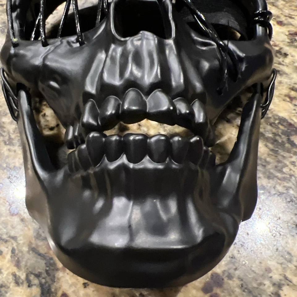 Máscara de fiesta estilo steampunk disfraz de Halloween máscaras de calavera Foto 2 de 4