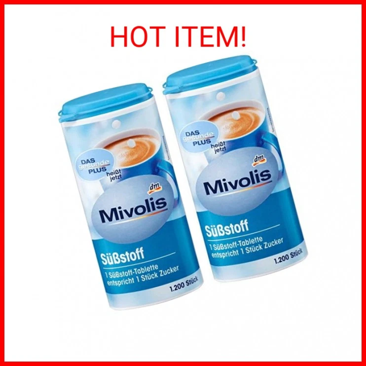 MIVOLIS SWEETENER TABLETS 2400 pcs. - Table Sweeteners | Germany