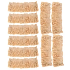 12 Pcs Mini Straw Bales Artificial Thatch Roofing Fake Fairy Garden