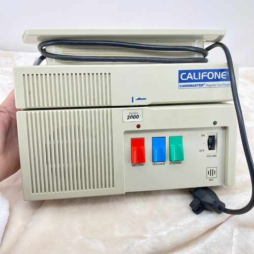 CALIFONE CARDMASTER SERIES 2000 MAGNETIC CARD READER ~ MODEL 2010
