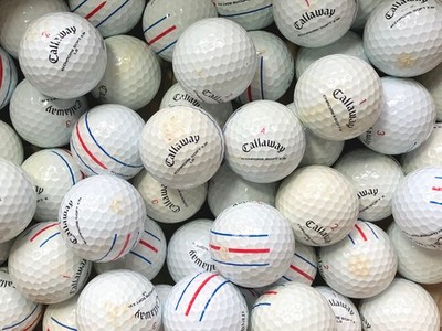 40 Callaway Chrome Soft X / X LS Triple Track Golfbälle °B-Qualität° Lakeballs
