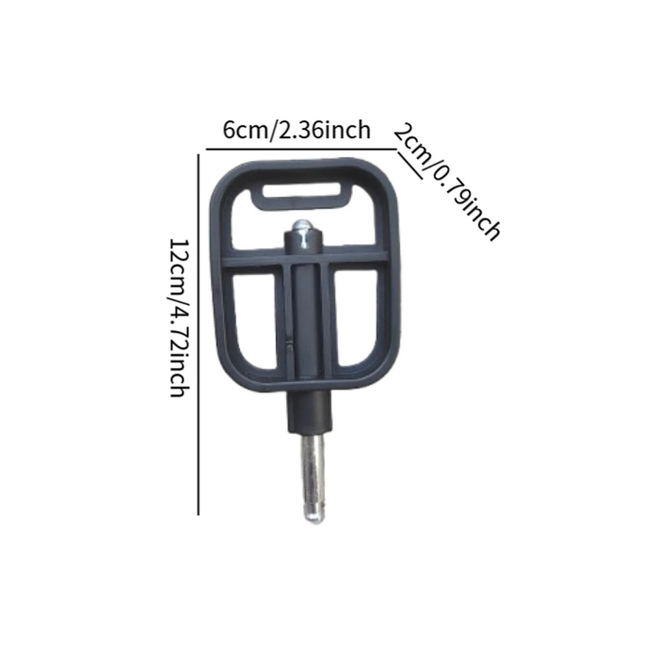 2x Pedais de Triciclo Infantil Substituição para Bebês Crianças Triciclos - Imagem 2 de 4