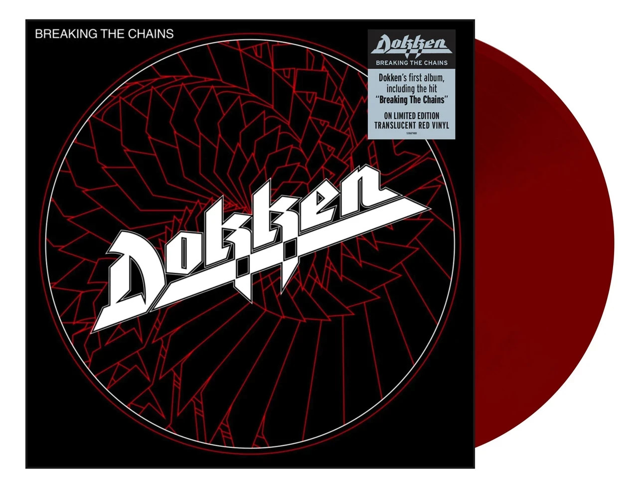 Dokken - Breaking The Chains RED COLOURED vinyl LP NEW/SEALED IN STOCK