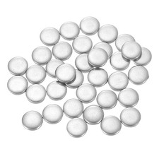 100Pcs Stainless Steel Disc 1/4" Dia 0.08" 2mm Thick Round Circle Plate