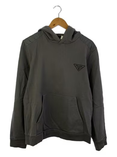PRADA/hoodie/L/cotton/GRY/UJL20A R232 1U77