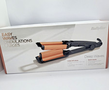 BaByliss Deep Waves Hair Waver Curling Tong W2447E 230V EU Plug - New/Open Box