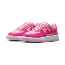 PRE SCHOOL NIKE FORCE 1 LOW_PINKSICLE/HYPER PINK IO7455-684-SIZE 12