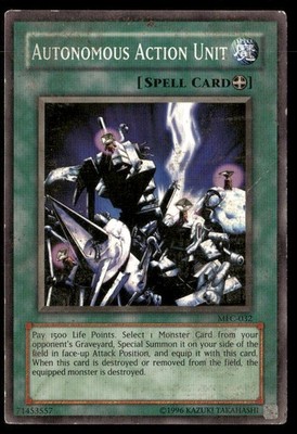 yugioh mfc card list Autonomous Action Unit Magician's Force MFC-032 Common / Short Print Yugioh  DMG