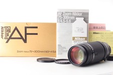 Unused  Nikon AF NIKKOR 75-300mm F/4.5-5.6 Telephoto Zoom Lens From JAPAN