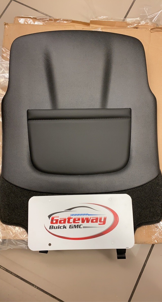 Genuine Jet Black Front Seat Back Finish Panel | 23365181
