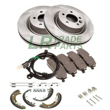 FITS DISCOVERY 3 REAR DISCS, PADS, SHOES, WEAR SENSOR & FIT KIT SET 2.7TDV6