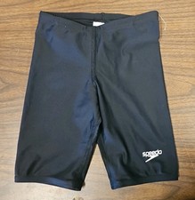 Speedo YOUTH PowerFlex Eco Jammers, Black, Sz 24