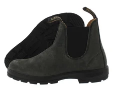 Blundstone 587 Elastic Sided Boot Lined Unisex Shoes Size 4.5, Color: Rustic