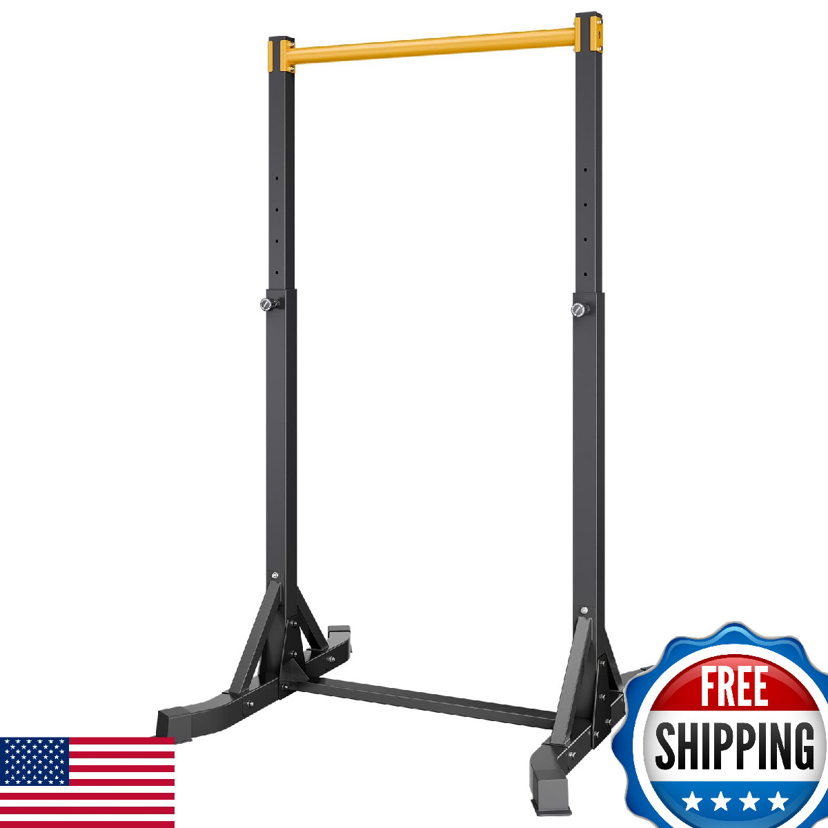 VEVOR Pull Up Bar Station, 330LBS Capacity, Portable, Home Gym, Free Standing