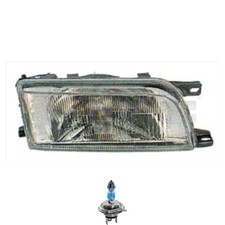Scheinwerfer rechts inkl. OSRAM Lampen H4 für Nissan Sunny III Hatchback N14 Y10