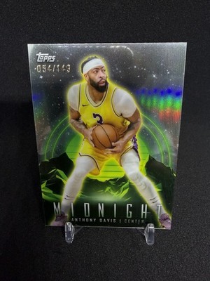 2023-24 Topps Midnight Anthony Davis #25 Morning /149