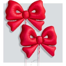 Gaint Bow Balloons Bow Party Decorations for Girl Decorations Giant Foil Ball...