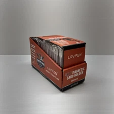 Lovfen 35PT Magnetic Card Holder Lot of 24 UV Protected Clear Toploaders