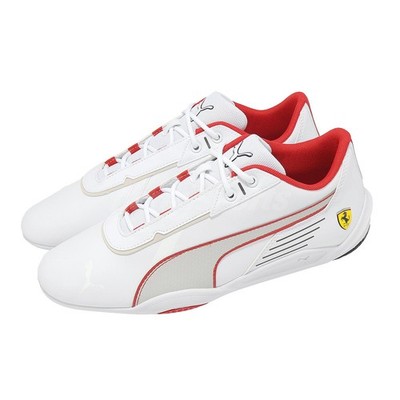 Puma Ferrari R-Cat Machina White Red Men Unisex Casual Lifestyle Shoes 307893-02