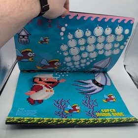 Nintendo NES &ldquo;The Power Game&rdquo; Original 1991 Calendar Mario, Zelda. Metroid