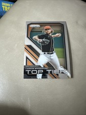 Carson Whisenhunt Top Tier 2024 Prizm Baseball 8 San Francisco Giants