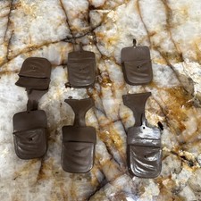 Vintage MARX Best of the West Johnny West Brown Saddle Bags 1960's