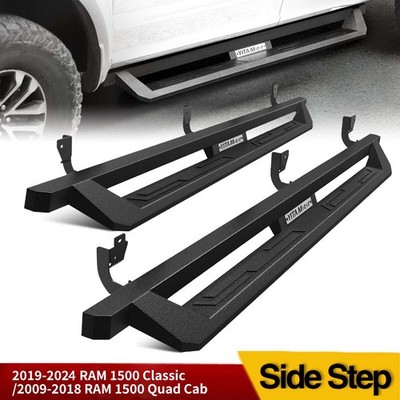 Running Boards for 09-18 Dodge Ram 1500 / 19-24 Ram 1500 Quad Cab Drop Side Step