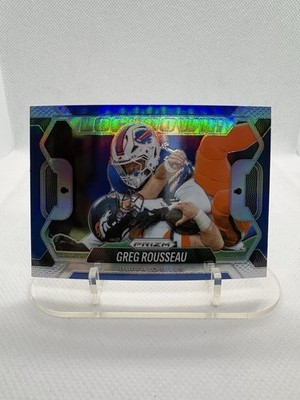 2025 Panini Prizm - Greg Rousseau - Lockdown! #9 Silver Prizm