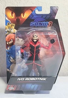 Sonic the Hedgehog 3 Ivo Robotnik 5'' Action Figure Jakks 2024