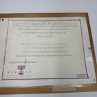 Framed A. Menorah “Western Wall” Judaica Silk Print Menorah Publisher W/COA — photo 7