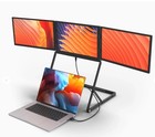Triple 15.6" Pro Max Portable Monitor Screen System - Quad Screens for Mac or PC