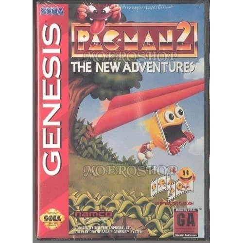 Pac Man 2: The New Adventures For Sega Genesis Vintage
