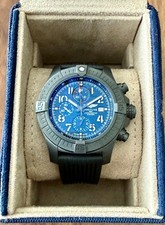 Breitling Super Avenger Chronograph 48 Night Mission V13375101C1X2 warranty/stra 3