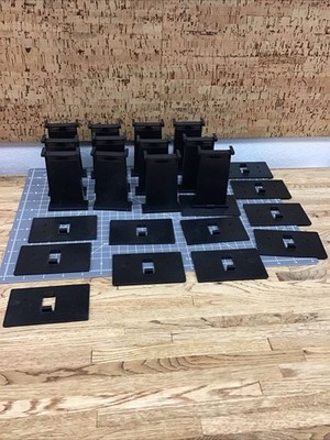 Lot Of (12) HO Scale Bridge Pier Risers New Old Stock P-1