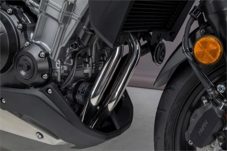 Sistema completo de escape de carbono Yoshimura R77 Race Honda CB500X 2013-2016 Foto 2 de 3