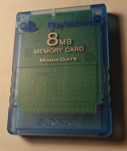 Memory Card Originale Sony PS2 8MB Bianca (SCPH-10020) - NTSC-J, Usata Ma Funzionante - Foto 4