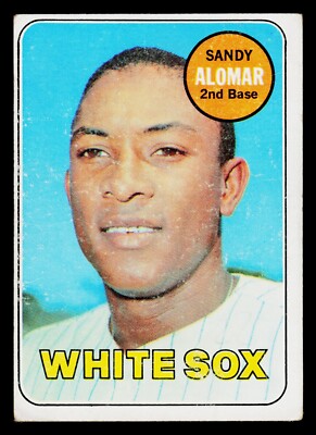 1969 Topps - #283 Sandy Alomar (pen mark)