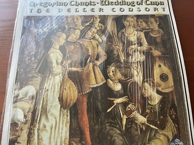 The Deller Consort Gregorian Chants Wedding of Cana Record Album Vinyl LP     NM