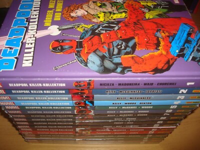 Deadpool Killer Kollektion HC Nr.1-16 (Panini) deutsch Hardcover 1 2 3 4 5 6 7..