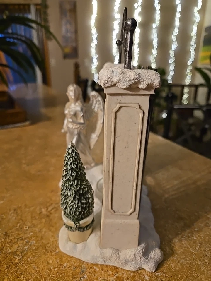 Yankee Candle Perlado Ángel Puerta del Cielo Votivo Tarta Vela Calentador ¡Retirado! Foto 3 de 4