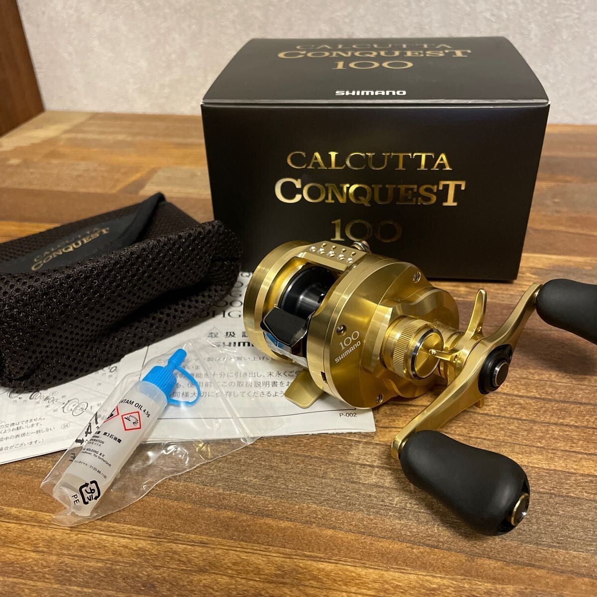 Shimano 21 CALCUTTA CONQUEST 100 Right 5.6 Casting Reel Brand New