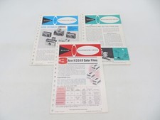KODAK HANDBOOK NEWS 1963 lot of 3 vintage photography camera newsletter